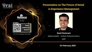 The Future of Retail is Experience Management  RLS 2021 [upl. by Rothwell364]