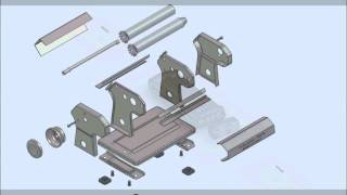 Pasta Maker Machine SolidWorks [upl. by Gunar255]