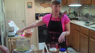 Chef Val teaches how to make Vegan Ranch Dressing and Croutons [upl. by Asille]