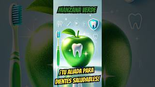 Manzana VERDE Tú Aliada Para Dientes SALUDABLES salud tipssaludables healthandstrength7 tips [upl. by Colette]