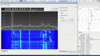 Testing GQRX on FO29 using the Funcube Dongle [upl. by Konrad]