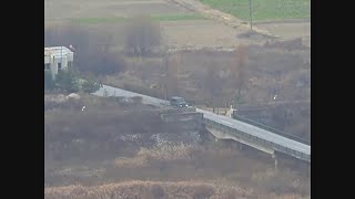 Dramatic Video Shows North Korean Soldier Escape [upl. by Tosch]