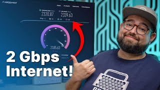 How I Got 2 Gbps Internet Speeds at Home  Ubiquiti Setup  Mac Studio [upl. by Emmery]