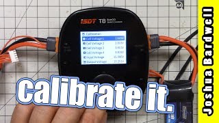 Calibrate ISDT Battery Charger Voltage  HOW TO [upl. by Lennahs]