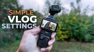 DJI Osmo Pocket 3 BEST Video Settings [upl. by Gretna446]