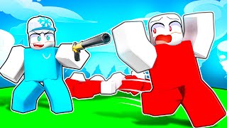 Using The SILENCED PISTOL in Roblox FLAG WARS [upl. by Ahsemac]