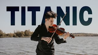 MY HEART WILL GO ON violin cover  Titanic theme  David Bay [upl. by Nylyaj583]