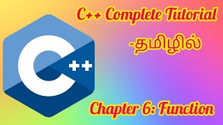 CPP Function Tutorial in Tamil [upl. by Oiziruam]