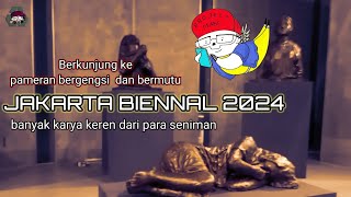 Jakarta Biennal exhibition 2024 Taman Ismail Marzuki  Suguhan Karya Seni yang patut di apresiasi [upl. by Suiram]