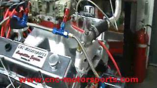 SB Chevy 383 Stroker Race Engine 620 HP 536 TQ Dyno [upl. by Sivartal106]