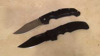 Cold Steel Voyager vs Recon 1 [upl. by Anoynek975]