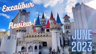 Excalibur Las Vegas Hotel Review Summer 2023 [upl. by Irak173]