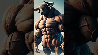 Human and bull hybrid ai image generate ai bull hybrid bodybuilding hexagram hypemachine [upl. by Lester]