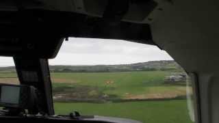 Landing at Lands End Airport Runway 34 Cockpit View HD [upl. by Erund]