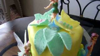 TINKERBELL ENCHANTED FOREST CAKE [upl. by Oiralih]