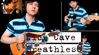 Breathless Nick Cave and the Bad Seeds ukulelebass cover [upl. by Amsab]