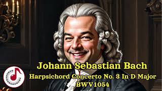 Bach  Harpsichord Concerto No3 in D Major BWV1054 ClassicalAwesome bach harpsichord [upl. by Edeline609]