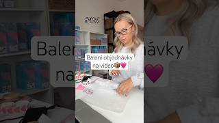 Jak je to s balením objednávky na video🤍 wwwrendysshopcz 📦 smallbusines [upl. by Nnewg578]