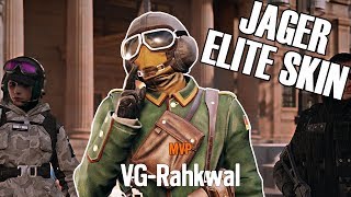 Rainbow Six Siege Ranked  The Flying Ace New Jäger Elite Skin [upl. by Kcirreg591]