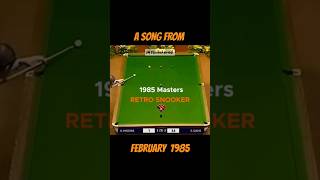 ALEX HIGGINS V STEVE DAVIS 1985 MASTERS shorts snooker sport alexhiggins [upl. by Halverson114]