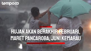 Peneliti BRIN Hujan Akan Berakhir Februari Maret Pancaroba Juni Kemarau [upl. by Osei]