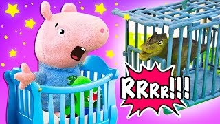 Giochi per bambini con George e i dinosauri Video per bambini di Peppa italiano [upl. by Milah161]