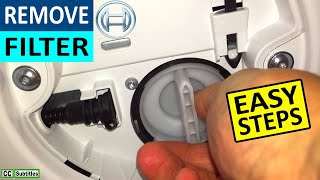 How to remove and clean filter on Bosch Washing Machine amp keep it Hygienically Fresh [upl. by Nnayllek]