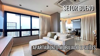 PRONTO PARA MORAR  APARTAMENTO MOBILIADO NO SETOR BUENO EM GOIÂNIA [upl. by Ziza]