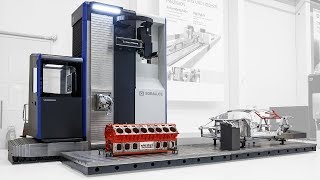 SORALUCE FP Floor type milling boring machine [upl. by Maiah]