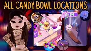 HOW TO FIND ALL CANDY BOWL LOCATIONS  Royale high [upl. by Annamarie827]