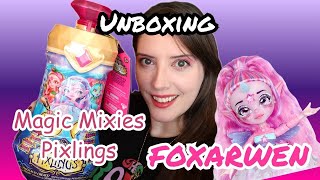 Magic Mixies Pixlings Doll Unboxing FoxArwen July 2024 [upl. by Ariem]