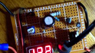 Basic LM317T 12 volt battery charger regulator [upl. by Llessur]