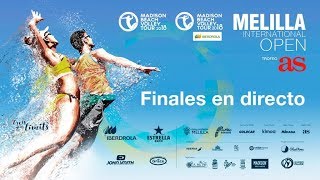 Finales MBVT Melilla International Open 2018 Trofeo AS [upl. by Ingeborg]