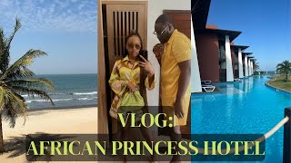 VLOG GAMBIA AFRICAN PRINCESS HOTEL  VILLA ROOM TOUR [upl. by Belac]