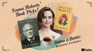 Emma Roberts Picks Didion and Babitz as Book Club Belletrists Latest Selection Us Entertainment [upl. by Vizzone]