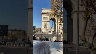 Chant des Partisans Arc de Triomphe 11 Nov 2021 [upl. by Angie]