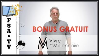 Vivre en millionnaire Bonus de la Formation partie 12 [upl. by Idnerb308]