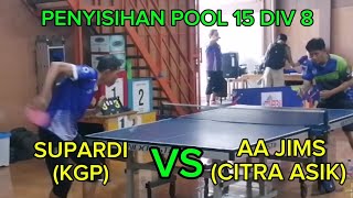 VARDI KGP VS AA JIMS CITRA ASIK  PENYISIHAN POOL 15 DIV 8 PPS CUP 3 2024 [upl. by Lundell442]