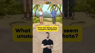 What two things seem unusual in this photo puzzled quiz riddle games viral [upl. by Kutchins]