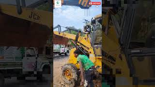 JCB 2004 model Removing Kirloskar engine JCB Repair and Servicing Type 4R1040 jcb shorts [upl. by Norval]