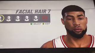 How To Make Your Player Look Exactly Like Odell Beckham Jr 2K19 Face Creation [upl. by Leuqim]