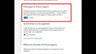 ou se trouve mes images presse papier sur mon pc windows 11 [upl. by Acirred]