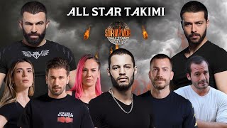 SURVİVOR ALL STAR 2024 TAKIMI [upl. by Ahsila]