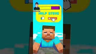 Rage Run Steve VS Mutant Zombie Funny animation [upl. by Llehsram227]