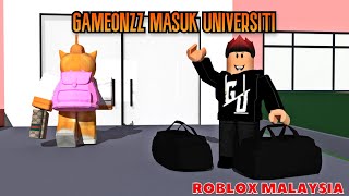 GameOnzz Masuk Universiti Livetopia Roblox Malaysia [upl. by Ellerret]