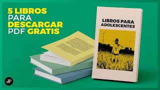 📕 5 LIBROS para ADOLESCENTES para DESCARGAR GRATIS [upl. by Lida]