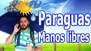 Paraguas manos libres casero I Cómo hacer FISICO [upl. by Rebecca]