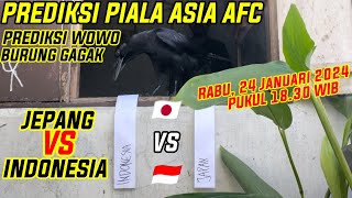 PREDIKSI JEPANG VS INDONESIA  PIALA ASIA AFC 2023  PREDIKSI WOWO BURUNG GAGAK [upl. by Eltsirhc]