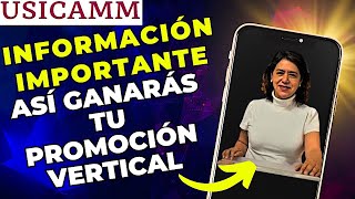 ✅USICAMM 🚩Proceso de promoción VERTICAL en básica💙gana tu PLAZA de director y supervisor 2024 [upl. by Hathcock466]