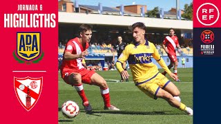 Resumen PrimeraFederación  AD Alcorcón 22 Sevilla Atlético  Jornada 6  Temporada 202425 [upl. by Dee Dee952]